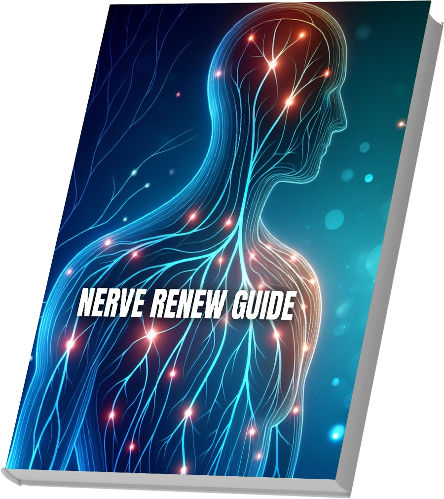 Nerve Renew Guide — free bonus ebook with Nerve Alive 3 and 6 bottle orders, nerve health smoothie recipes and wellness tips